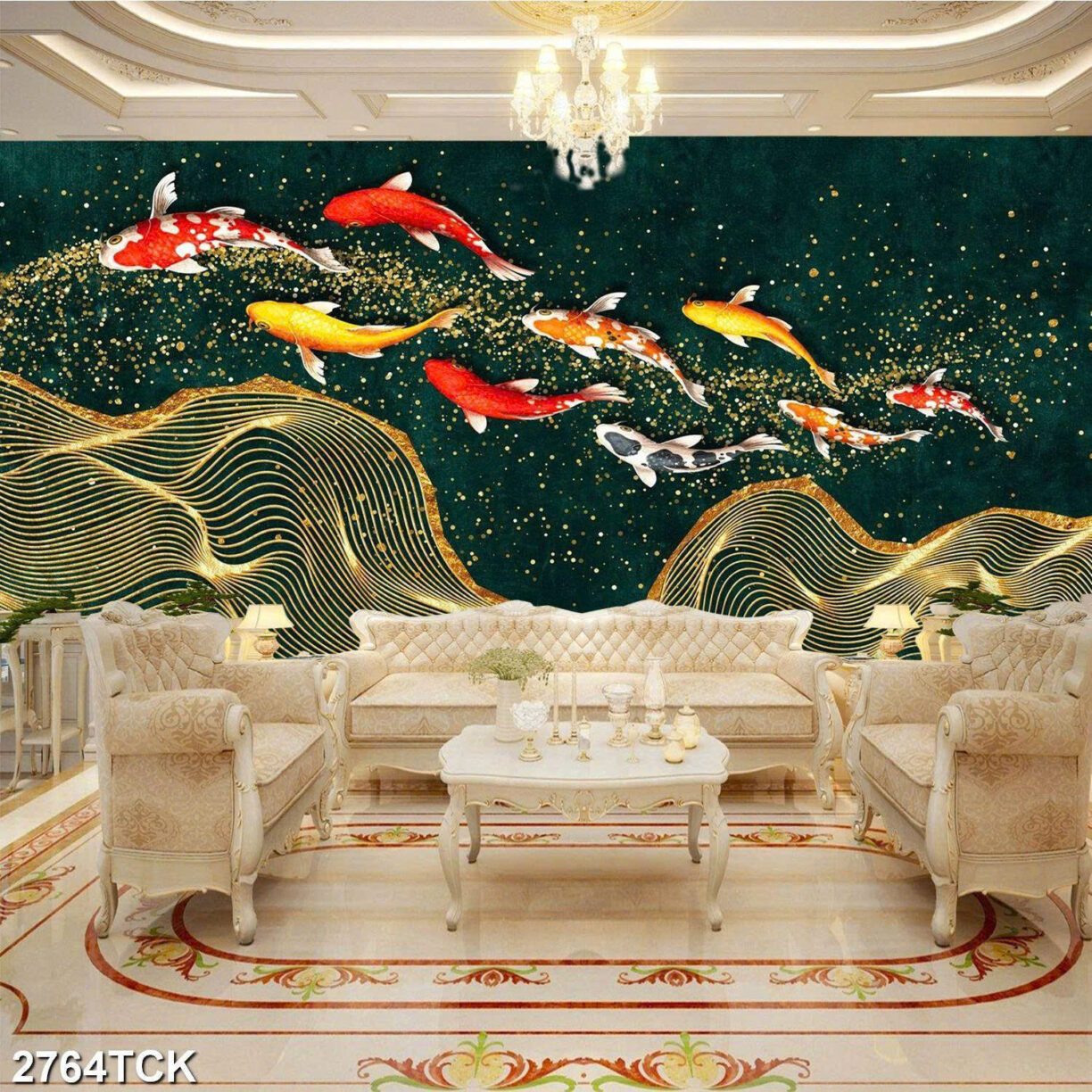 tranh phong thủy đón Tết