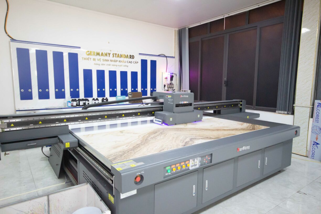 lưu ý khi in tranh UV