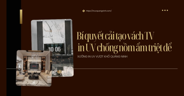 vách tivi in UV