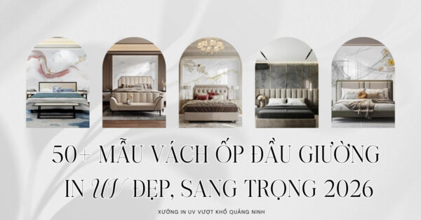 vách ốp đầu giường in UV